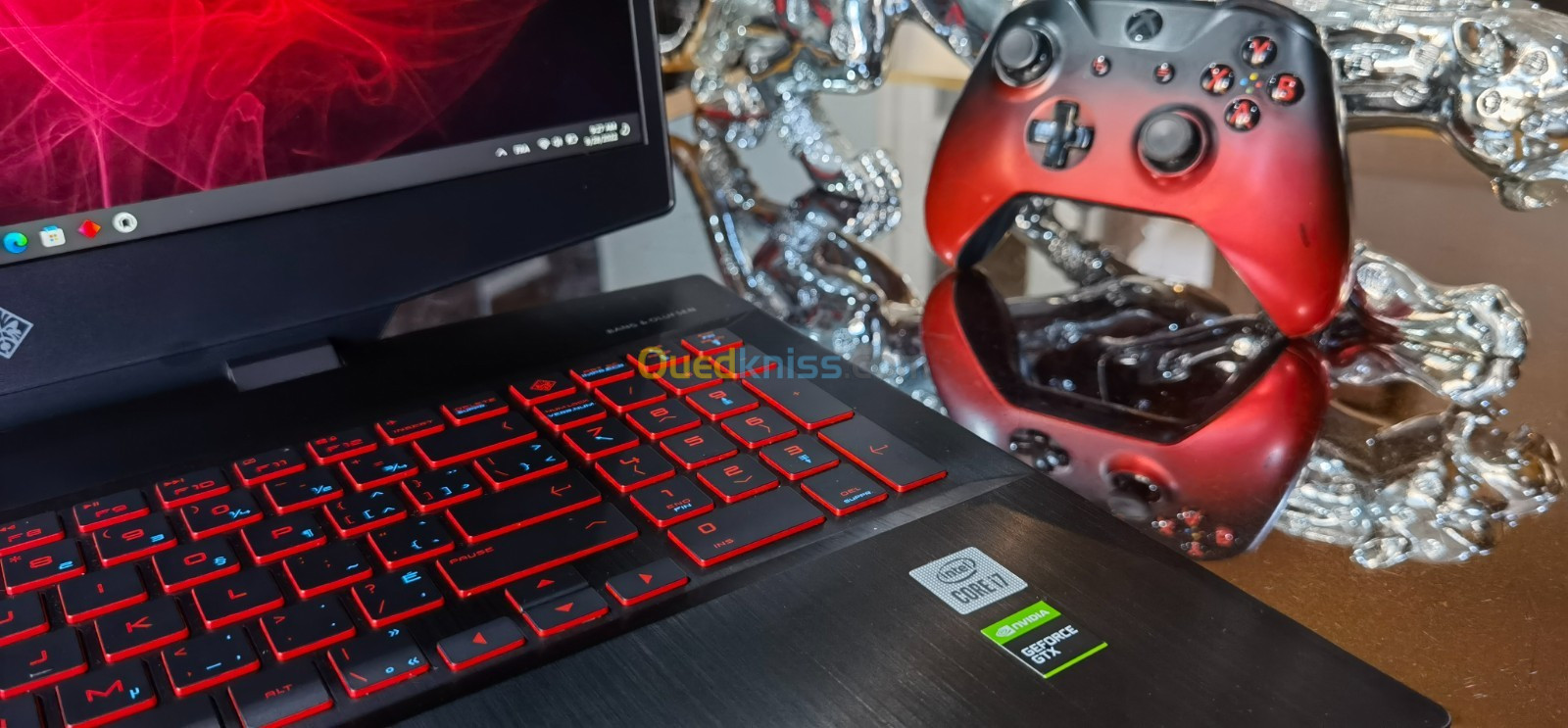 [VENDU ]HP OMEN 17 -  Intel® Core™ i7-10750H-GTX™ 1660 Ti 6Go 📺 17" FHD - RAM 16Go - SSD 256Go + 1TB HDD