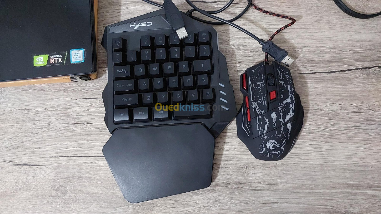 mouse and keyboard gaming  - clavier et souris gamer- RGB