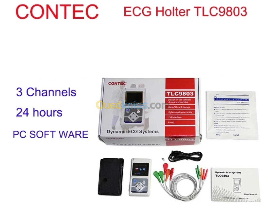 HOLTER ECG 3 CONTEC TLC 9803