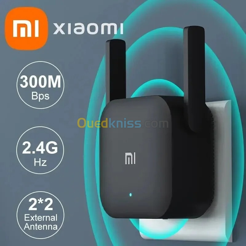 Xiaomi Mi Wi-Fi repeater Pro   مقوي اشارة الويفي شاومي 