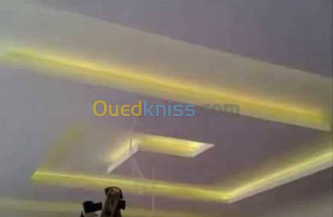 Foux plafond PVC et placo plâtre decration mobile tout les wilayia 