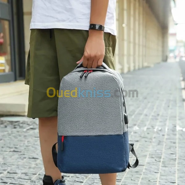 sac à dos 3 Pcs pour ordinateur portable Matériau en toile durabl.