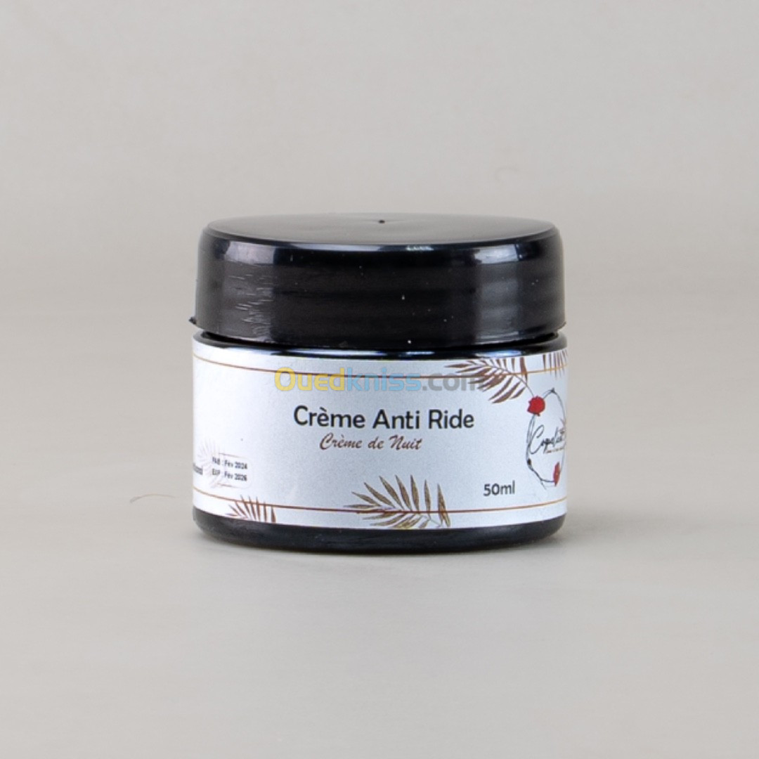 Crème antirides nuit