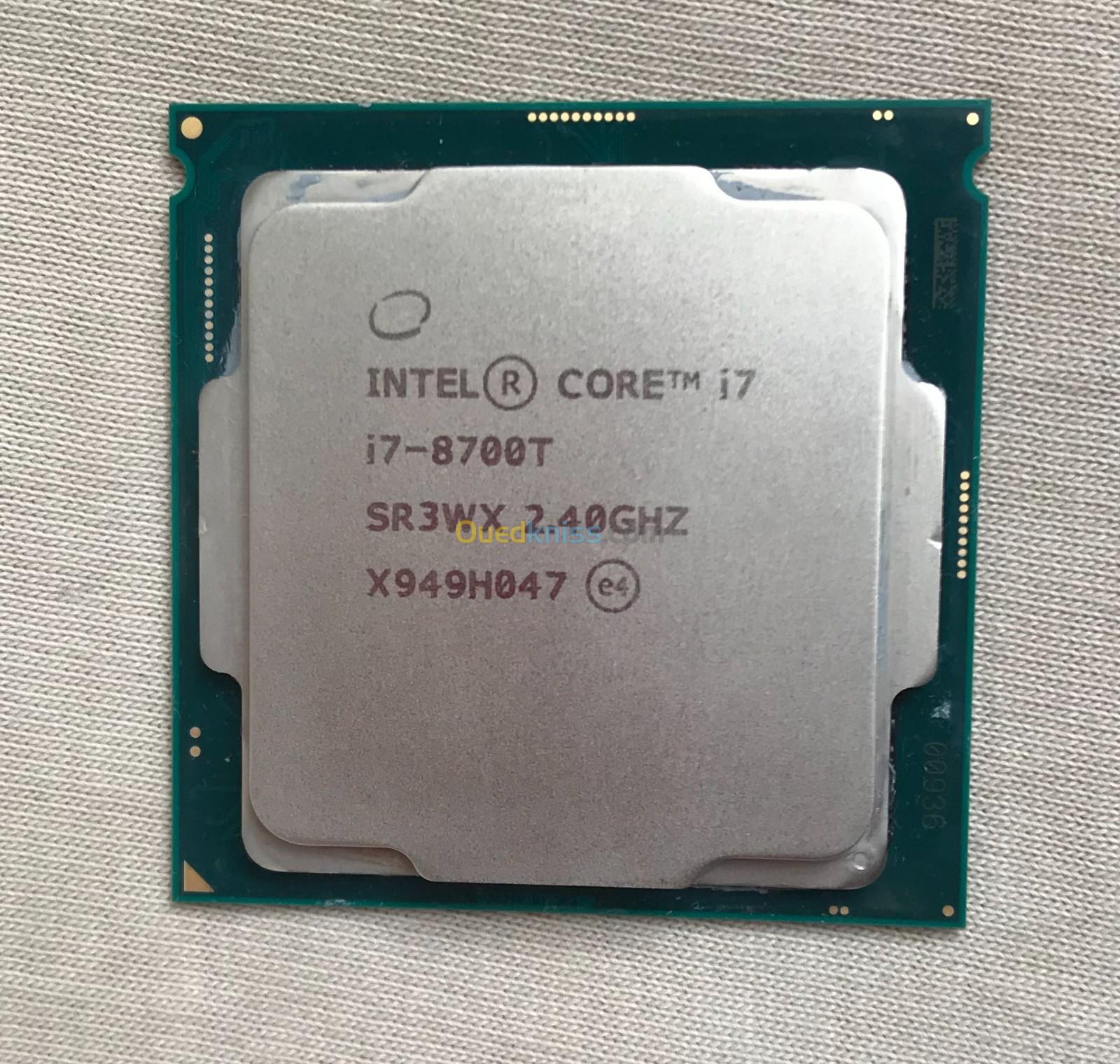 processeur i7 8700T 2.40ghz