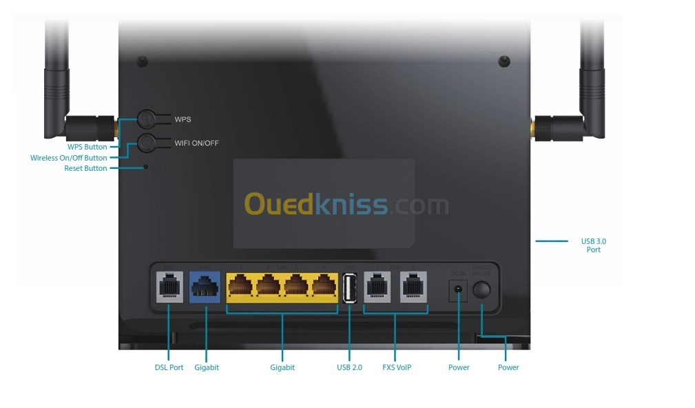 Modem Router with VOIP DSL-G2452DG