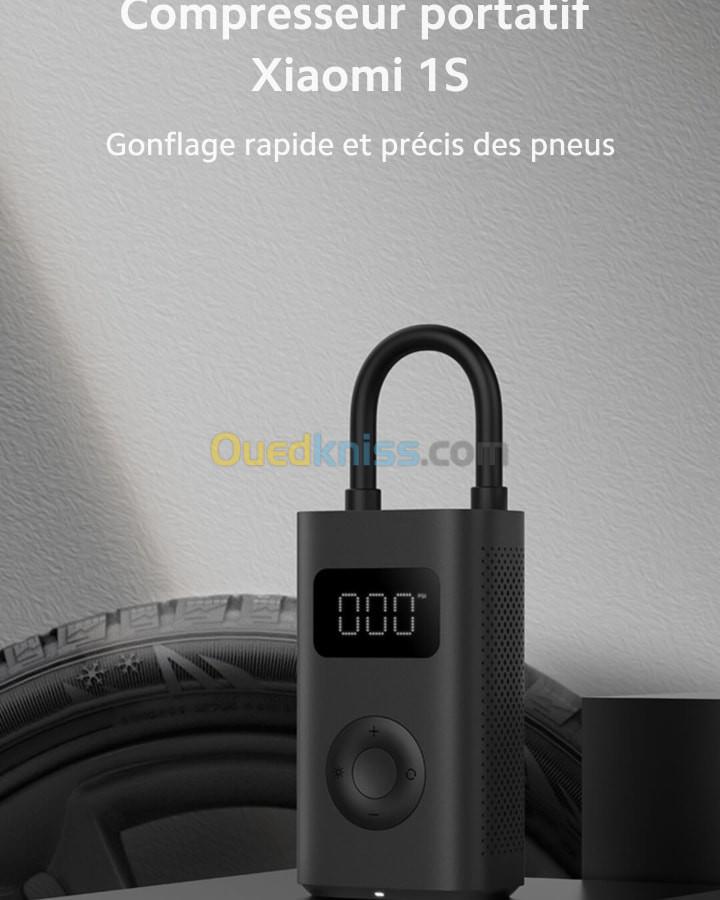 Compresseur portatif Xiaomi 1S / Gonflage rapide et précis des pneus -  Alger Algérie