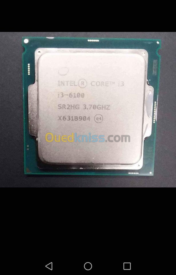 CPU intel I3 6100