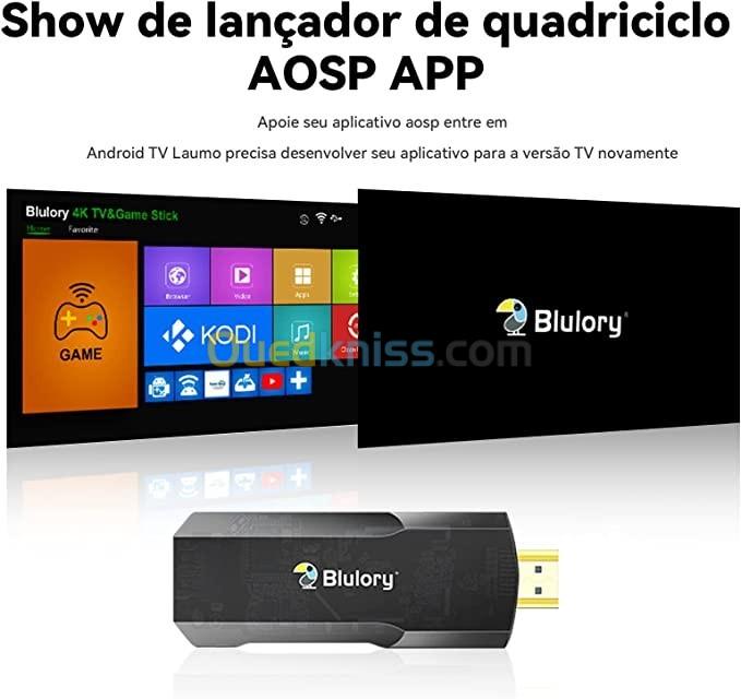  TV STICK & CONSOLE DE JEUX BLULORY 4K 