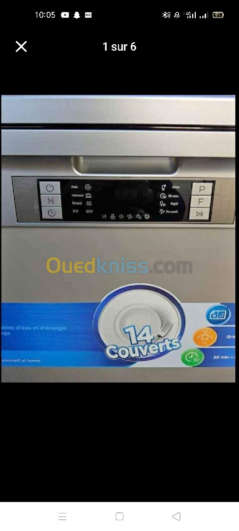 Lave vaisselle midea 13/14 couverts 