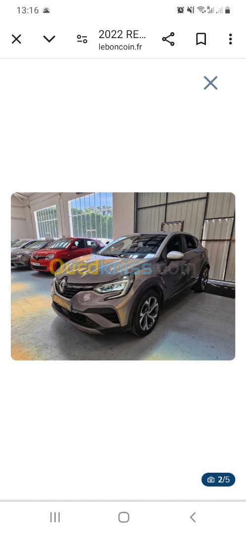 Renault Captur 2022 Rs line