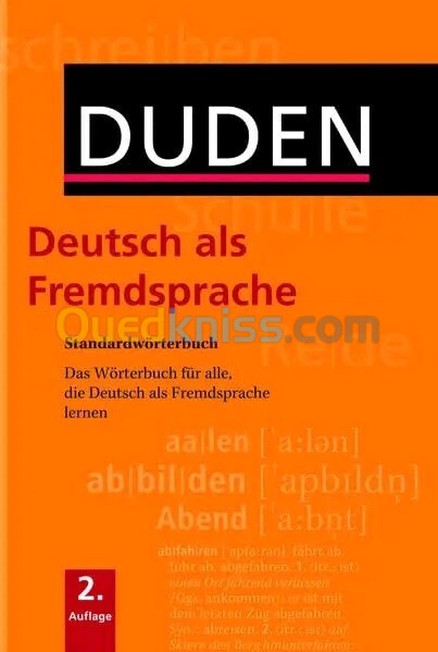 Duden dictionnaire allemand-allemand