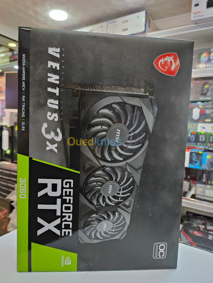 GeForce RTX 3060 VENTUS 3X 12G OC