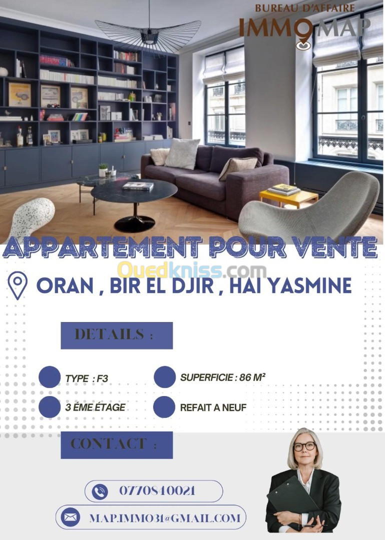 Vente Appartement Oran Bir el djir