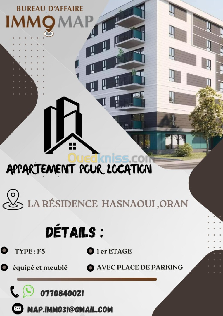 Location Appartement Oran Bir el djir