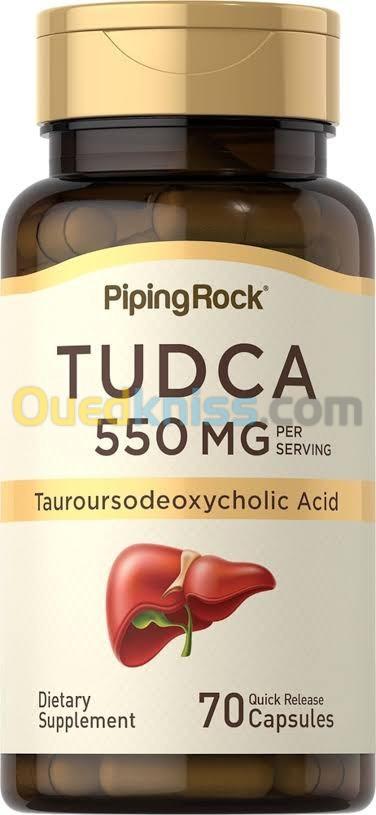 PipingRock Tudca 550 mg 70 caps