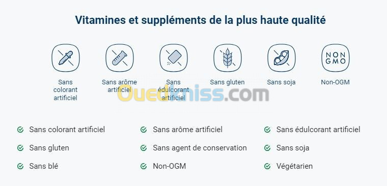 Piping Rock Probiotique 25 souches 50 milliards d'organismes et prébiotique 50 Gélules végétales