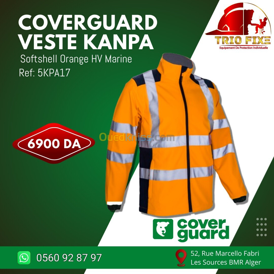 Coverguard veste Softshell HV KANPA 