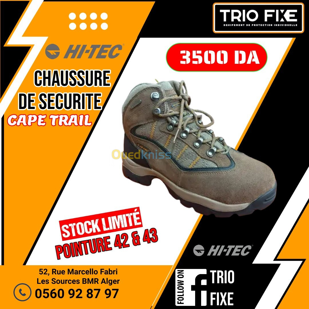 Chaussure de sécurité HI-TEC CAPE TRAIL