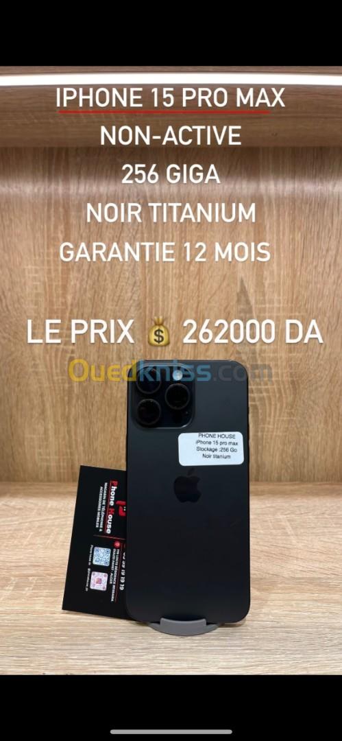 Apple iPhone 15 Pro Max 256 Go Titane Noir - Mobile & smartphone