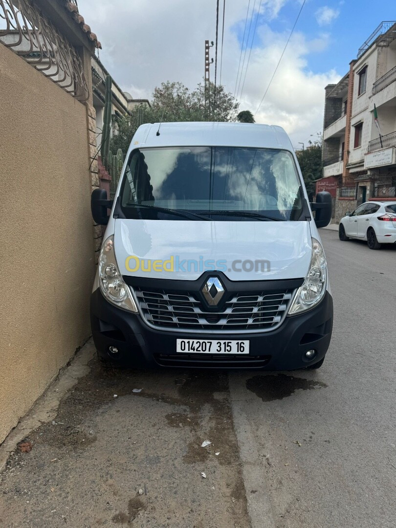 Renault Master 3 panneaux 2015