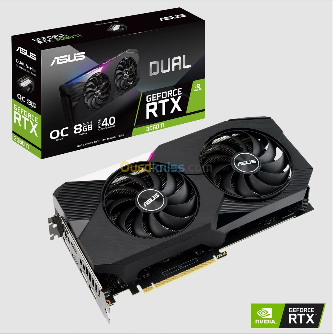 Dual GeForce RTX 3060 Ti OC Edition