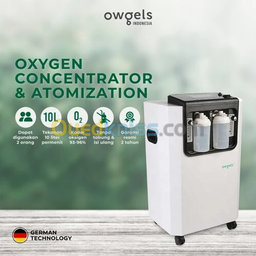 Concentrateur d'oxygène Owgels 10 Litres 