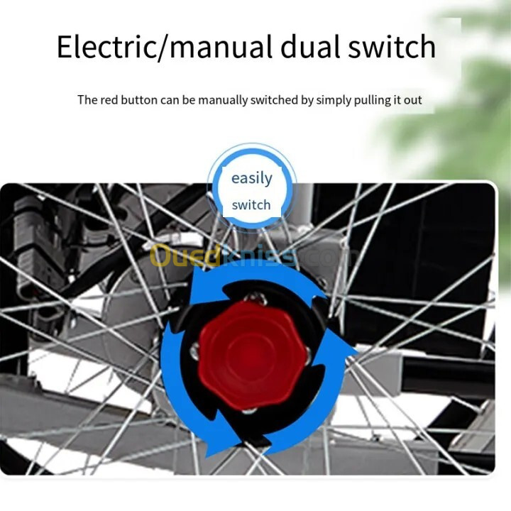 Fauteuil roulant électrique pliable