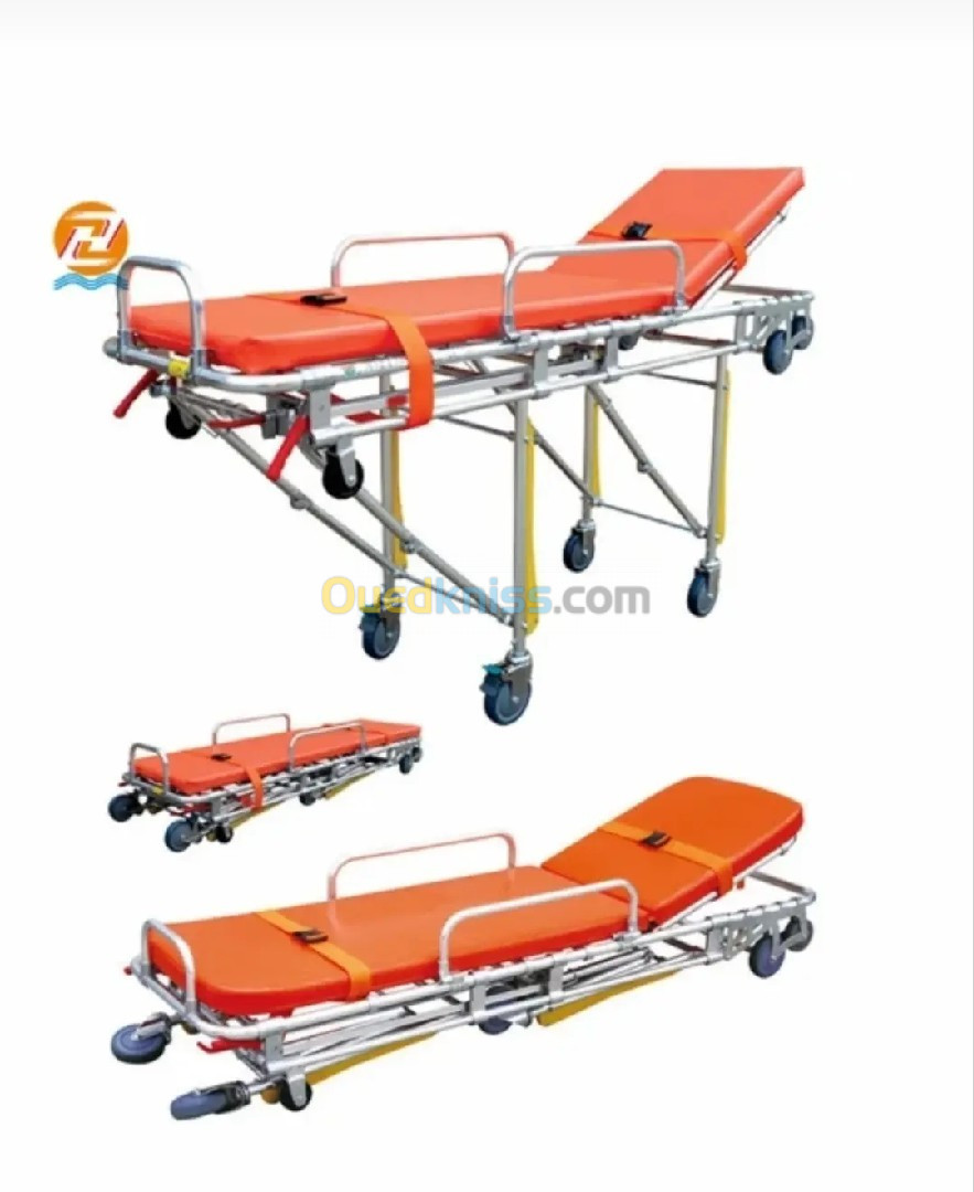 Brancard ambulance avec matelas 