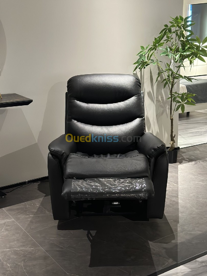 Fauteuil relax inclinable rembourré automatique 