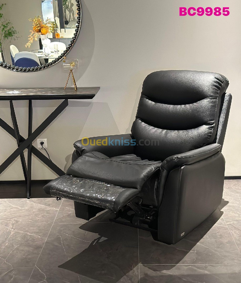 Fauteuil relax inclinable rembourré automatique 