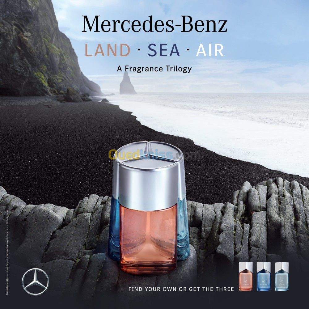 Parfum Trio Nomade Mercedes-Benz LAND_SEA_AIR