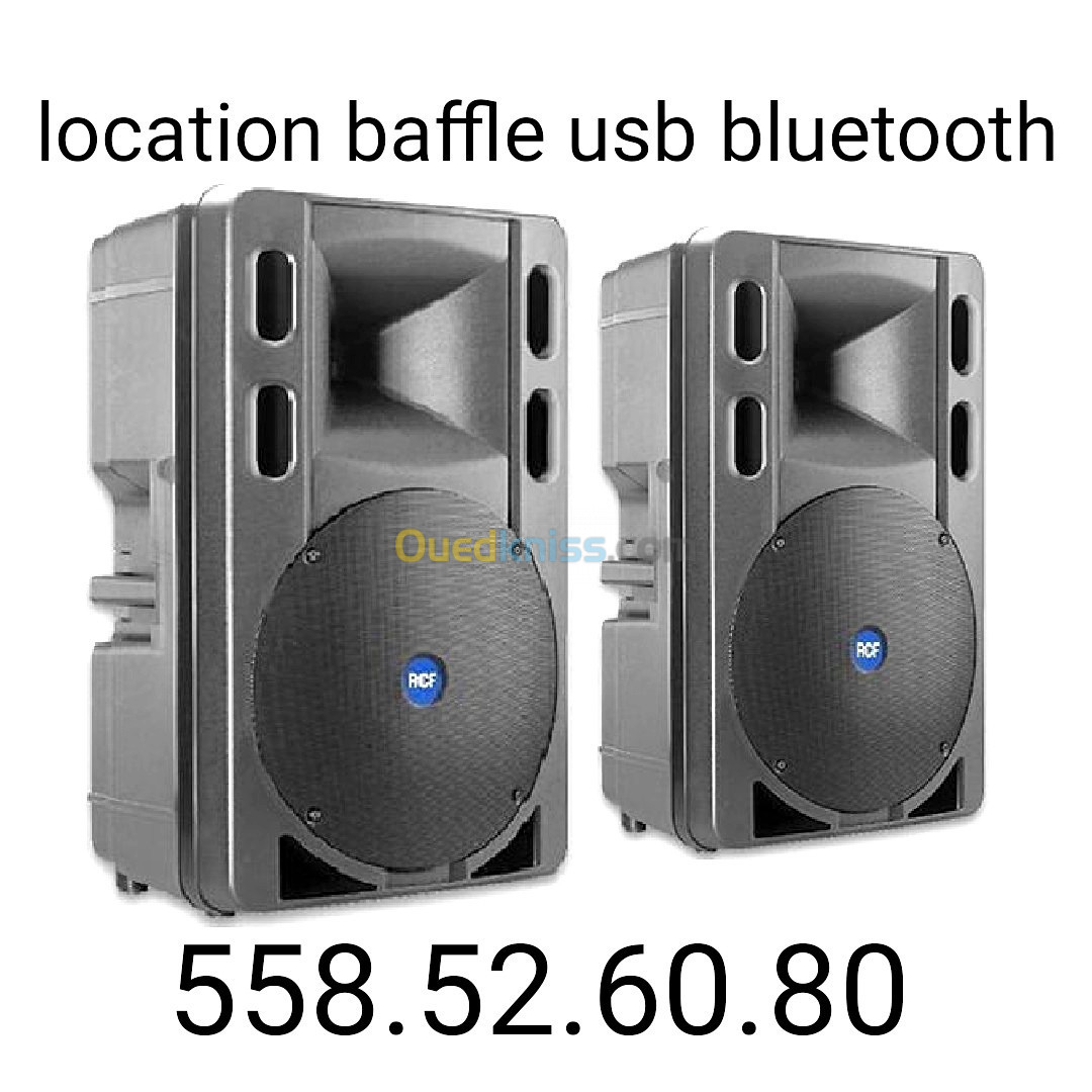 Location baffle usb bluetooth