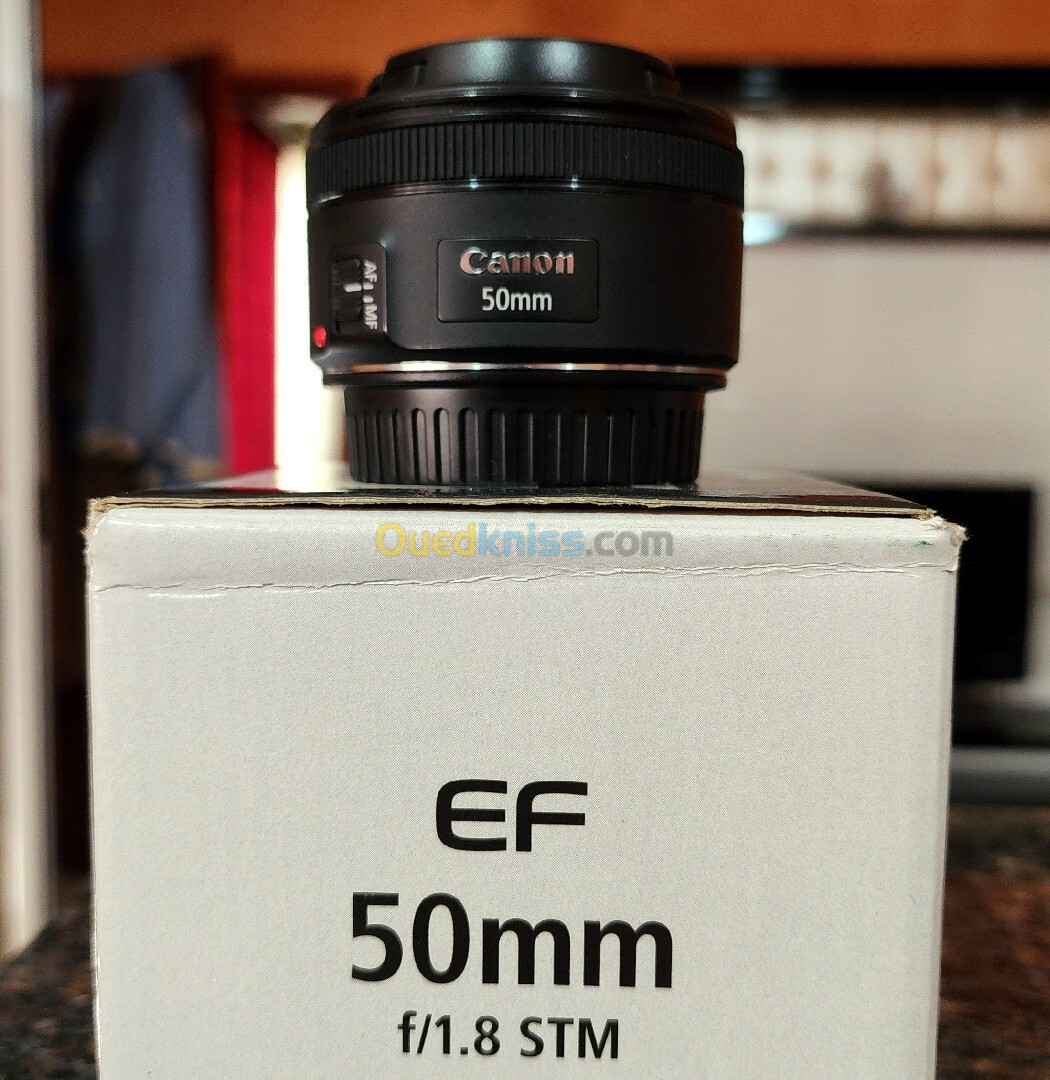 Objectif Canon 50mm fix f1.8