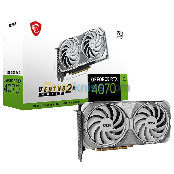 RTX 4070 TI SUPER 16G MSI VENTUS X2 WHITE OC GDDR6X TVD 