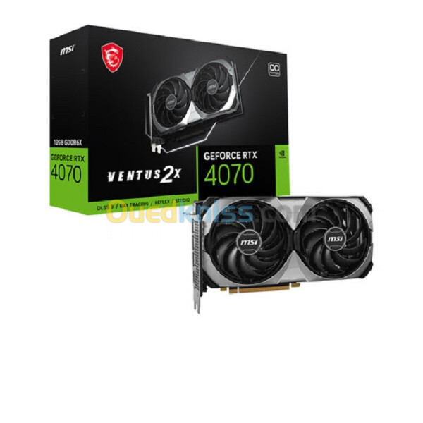 NVIDIA RTX 4070Ti SUPER MSI 16GB GDDR6X VENTUS2X 