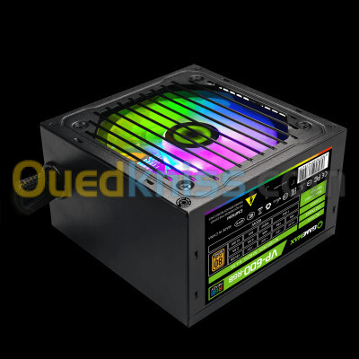  SEMI-MODULAIRE 600W 80+BRONZE RGB GAMEMAX VP-600