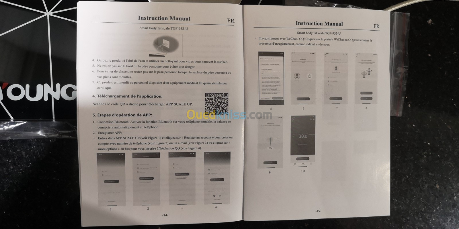 Smart scale(Balance intelligente) 