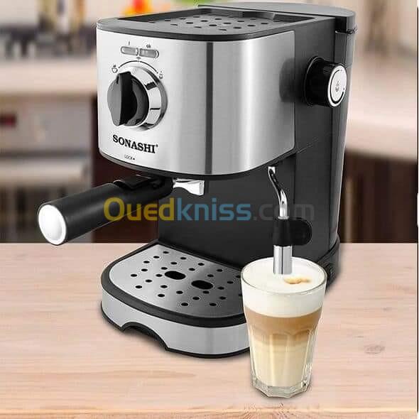  Cafetière sonashi mini model 15Bars Capacité 1.L 850W SCM-4963