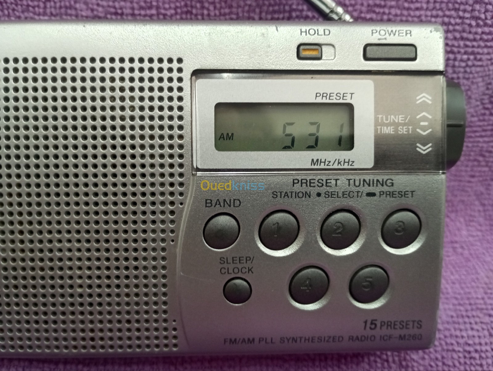 Mini Radio SONY FM AM ICF M260