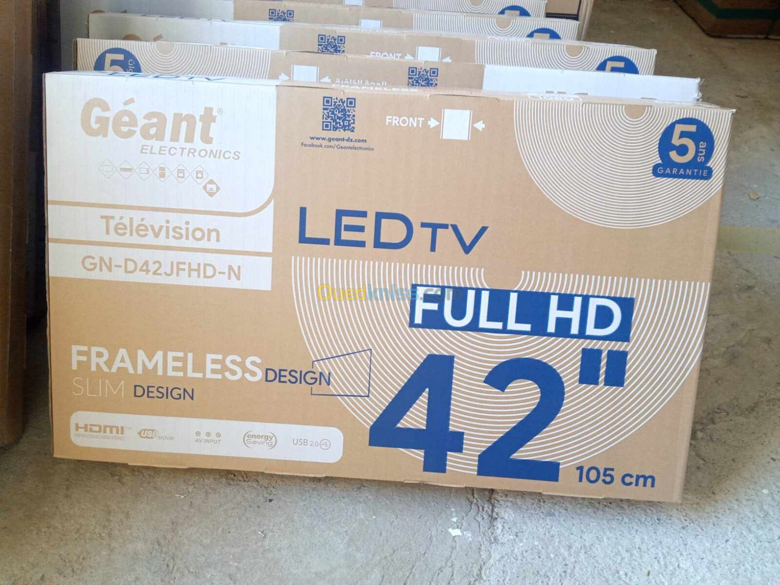 Télévisions géant 42 pouce fullhd simple 