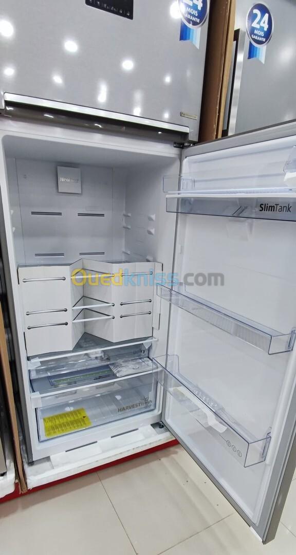 Réfrigérateur #beko 560L Nofrost inox 