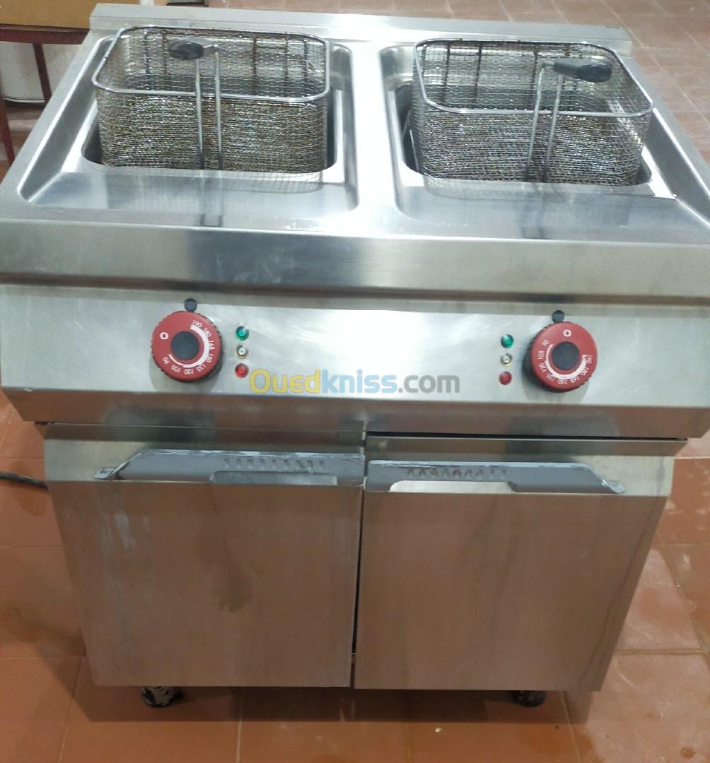 FRITEUSE ÉLECTRIQUE PROFESSIONNELLE 2X15L 