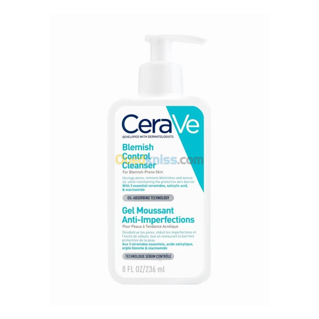 CERAVE GEL MOUSSANT ANTI-IMPERFECTIONS. 