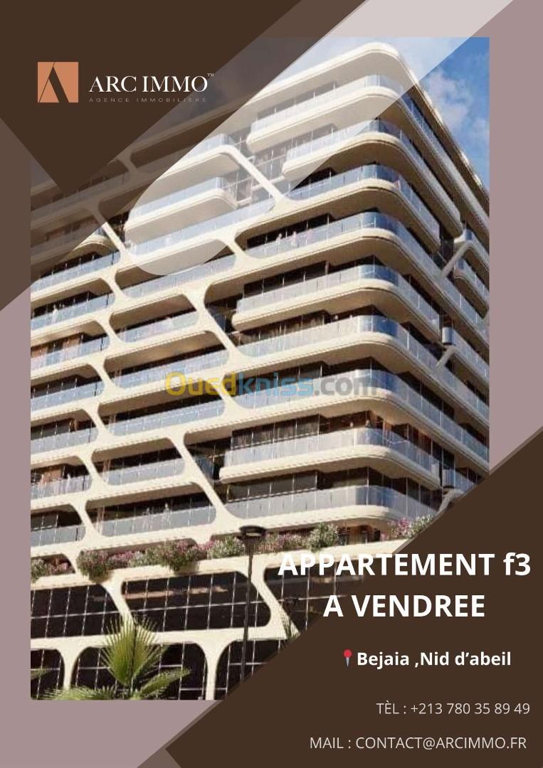 Vente Appartement F3 Béjaïa Bejaia