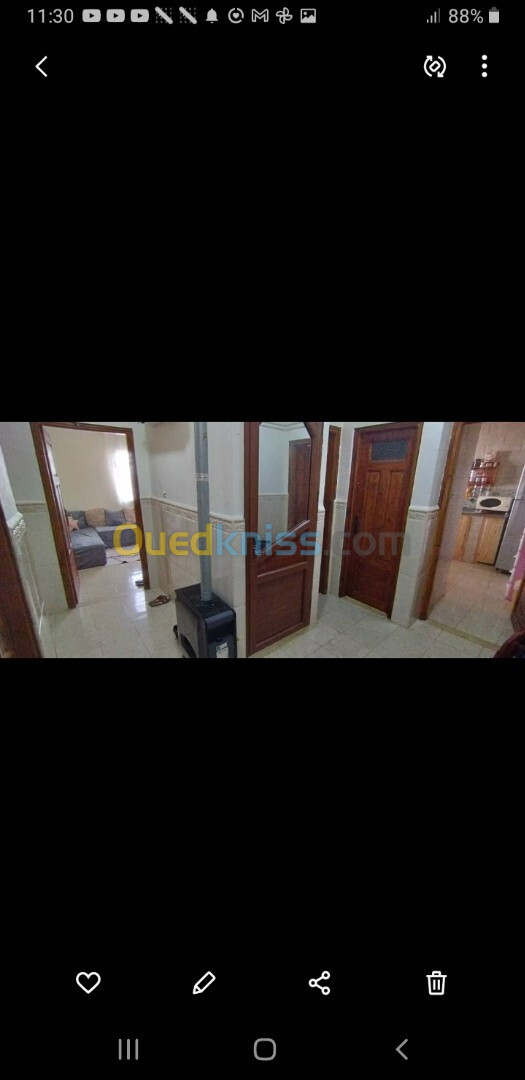 Location Appartement F3 Oran Marsat el hadjadj