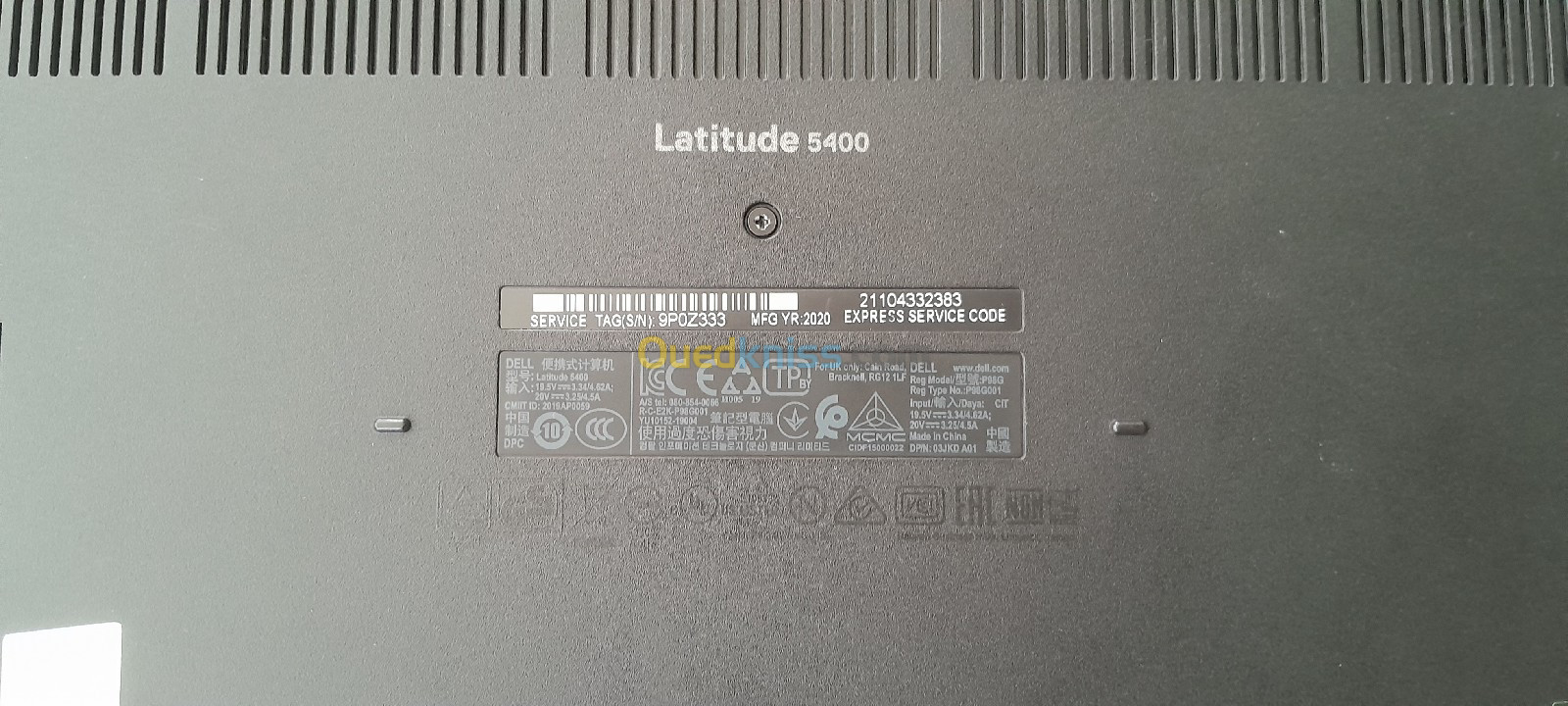 Pc dell latitude 5400