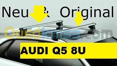 Barres de toit transversales pour Audi Q5 8R 2008-2016 ORIGINAL AUDI