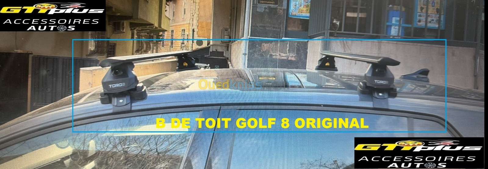 Barre De Toit Porte-Bagages Pour VOLKSWAGEN GOLF 8 ORIGINAL