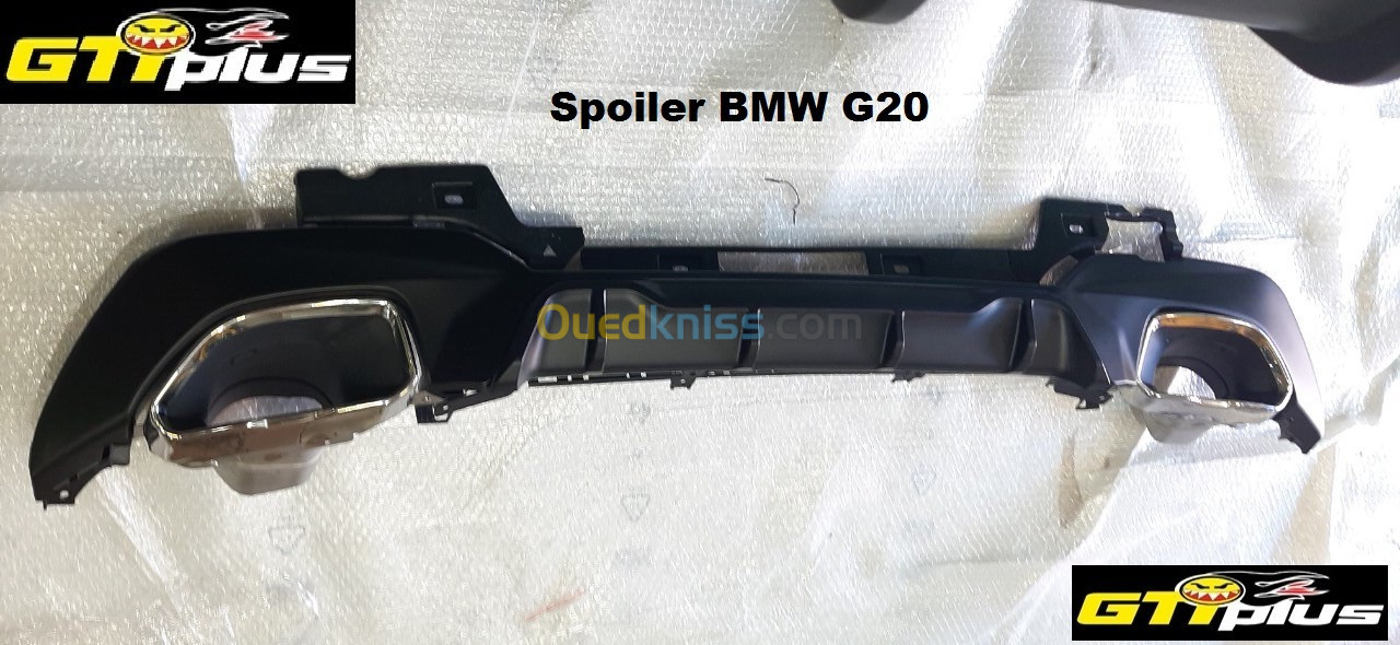 Kit spoiler + sorties échappements pour BMW Série 3 G20 Look M340i