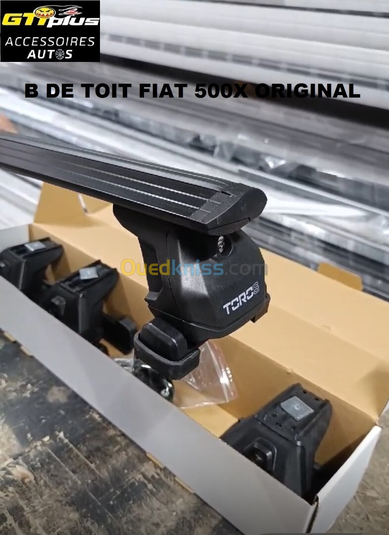 Barres de toit porte-Bagages pour FIAT 500 X